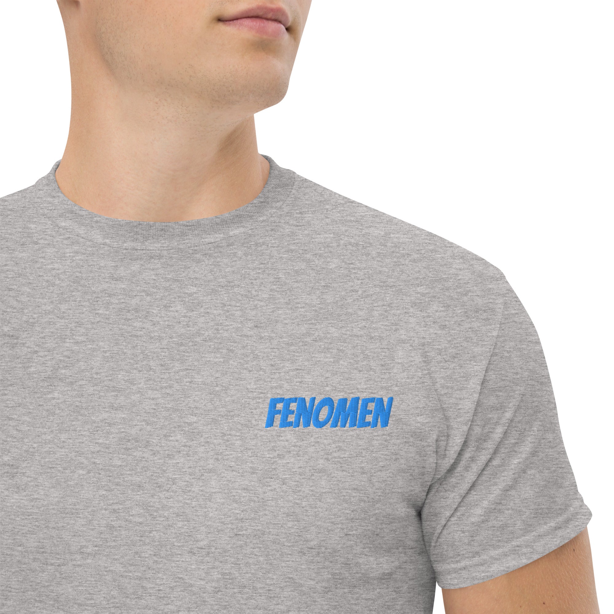 Ricamo Personalizzato - T-Shirt Unisex Ricamata 100% Cotone – Confortevole – Design Fenomen-Biiply