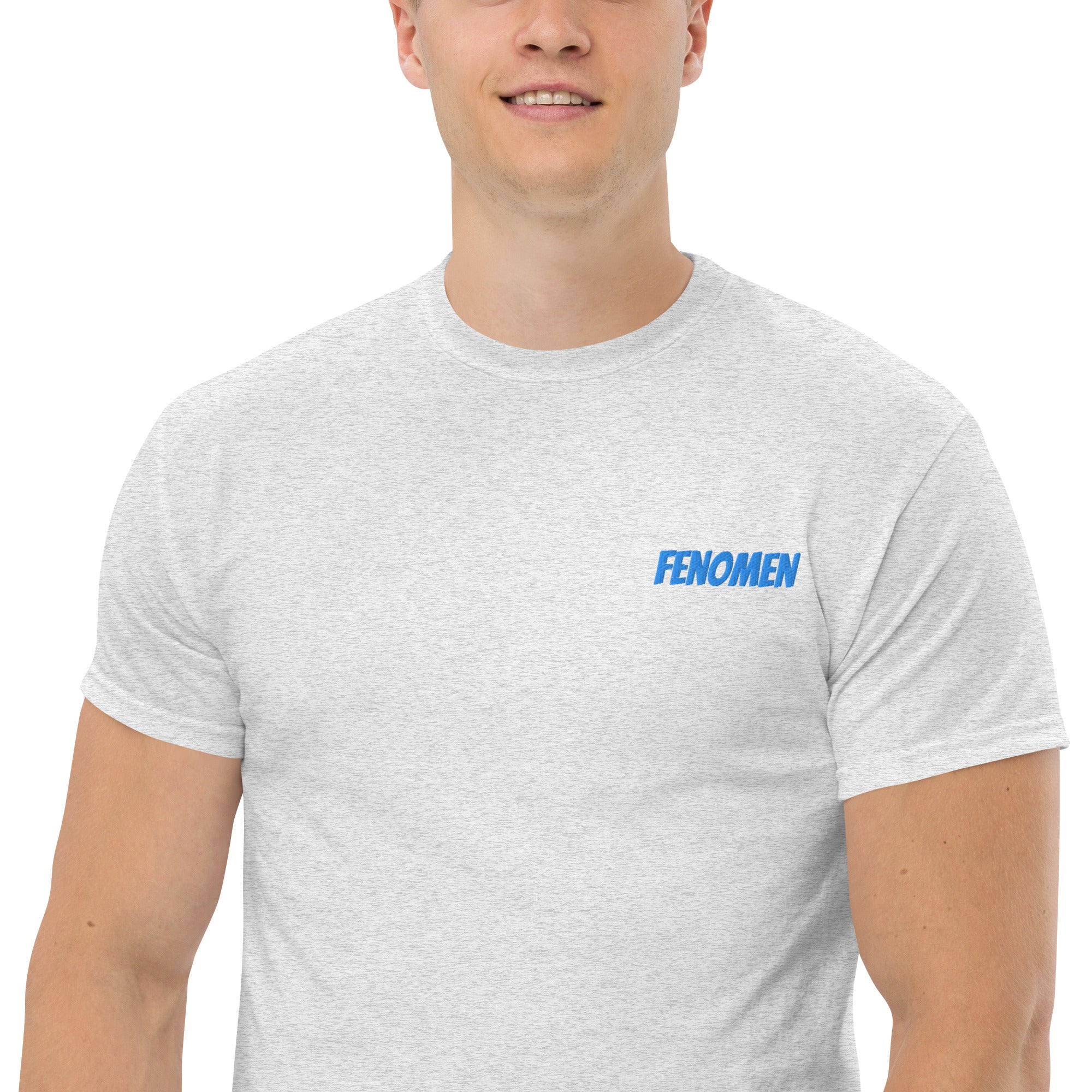 Ricamo Personalizzato - T-Shirt Unisex Ricamata 100% Cotone – Confortevole – Design Fenomen-Biiply