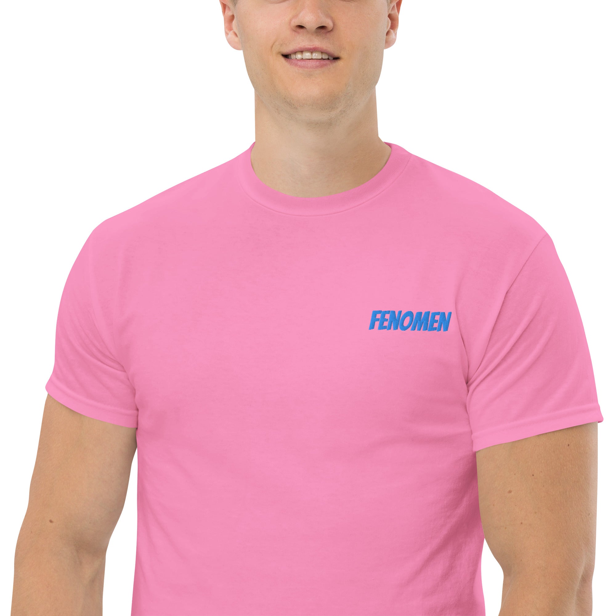 Ricamo Personalizzato - T-Shirt Unisex Ricamata 100% Cotone – Confortevole – Design Fenomen-Biiply