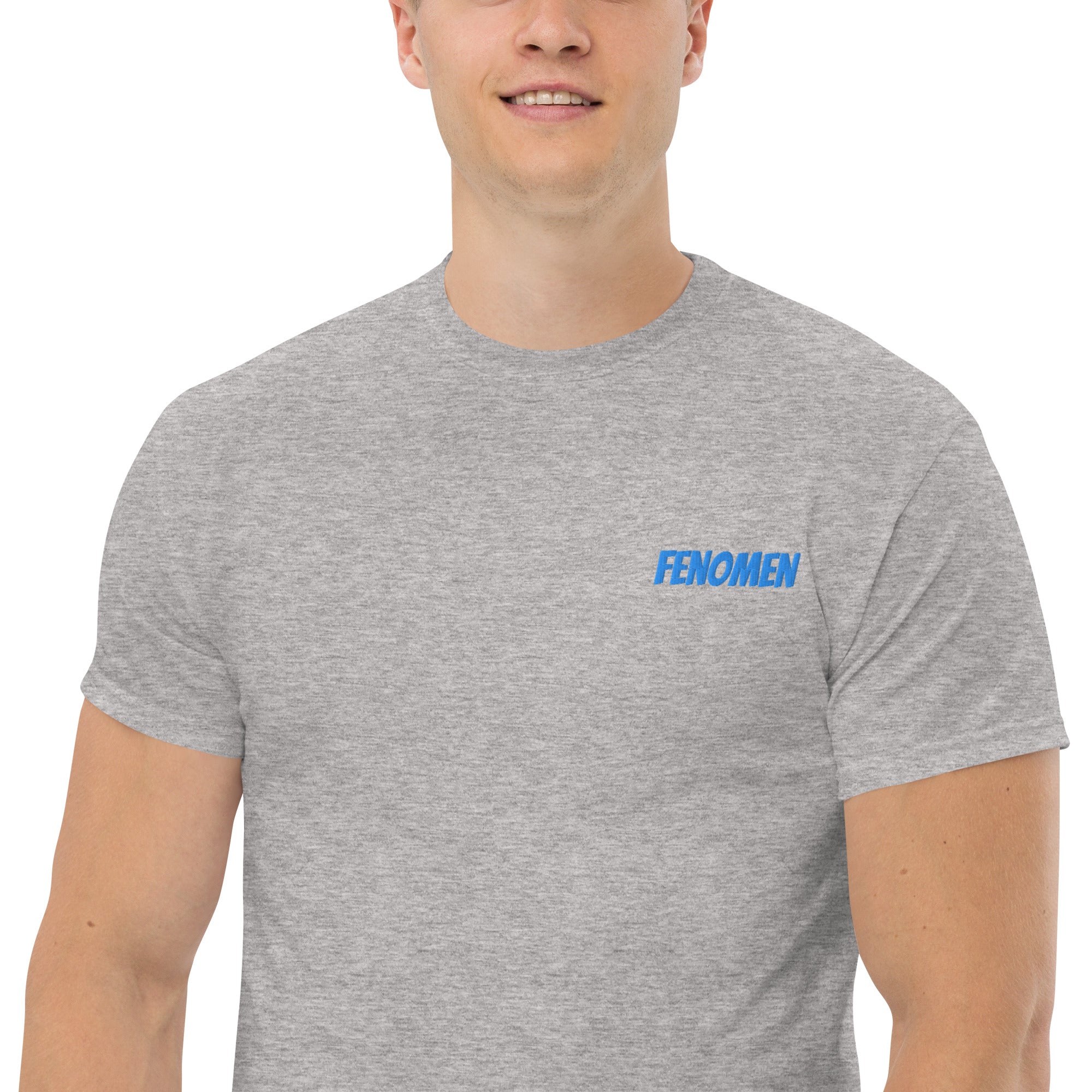 Ricamo Personalizzato - T-Shirt Unisex Ricamata 100% Cotone – Confortevole – Design Fenomen-Biiply