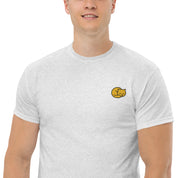 Ricamo Personalizzato - T-Shirt Unisex Ricamata 100% Cotone – Confortevole – Design Gattino-Biiply