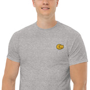Ricamo Personalizzato - T-Shirt Unisex Ricamata 100% Cotone – Confortevole – Design Gattino-Biiply
