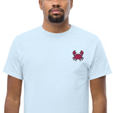 Unisex Embroidered T-Shirt 100% Cotton – Comfortable – Crab Design