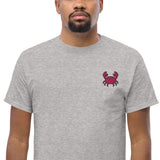 Unisex Embroidered T-Shirt 100% Cotton – Comfortable – Crab Design