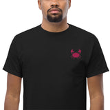 T-Shirt Unisex Ricamata 100% Cotone – Confortevole – Design Granchio