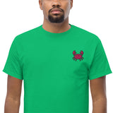 Unisex Embroidered T-Shirt 100% Cotton – Comfortable – Crab Design