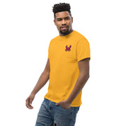 Ricamo Personalizzato - T-Shirt Unisex Ricamata 100% Cotone – Confortevole – Design Granchio-Biiply