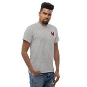 Ricamo Personalizzato - T-Shirt Unisex Ricamata 100% Cotone – Confortevole – Design Granchio-Biiply