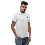 Ricamo Personalizzato - T-Shirt Unisex Ricamata 100% Cotone – Confortevole – Design Granchio-Biiply