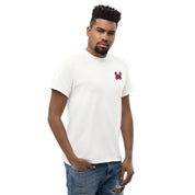 Ricamo Personalizzato - T-Shirt Unisex Ricamata 100% Cotone – Confortevole – Design Granchio-Biiply