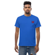 Ricamo Personalizzato - T-Shirt Unisex Ricamata 100% Cotone – Confortevole – Design Granchio-Biiply