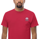 Unisex Embroidered T-Shirt 100% Cotton – Comfortable – Happy Medusa Design