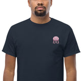 Unisex Embroidered T-Shirt 100% Cotton – Comfortable – Happy Medusa Design