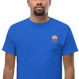 Unisex Embroidered T-Shirt 100% Cotton – Comfortable – Happy Medusa Design