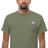 Unisex Embroidered T-Shirt 100% Cotton – Comfortable – Happy Medusa Design