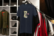 Ricamo Personalizzato - T-Shirt Unisex Ricamata 100% Cotone – Confortevole – Design Nala-Biiply