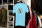Ricamo Personalizzato - T-Shirt Unisex Ricamata 100% Cotone – Confortevole – Design Nala-Biiply