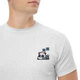 Unisex Embroidered T-Shirt 100% Cotton – Comfortable – Sleepy Panda Design