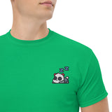 Unisex Embroidered T-Shirt 100% Cotton – Comfortable – Sleepy Panda Design