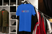 Ricamo Personalizzato - T-Shirt Unisex Ricamata 100% Cotone – Confortevole – Design Scritta Mickey-Biiply