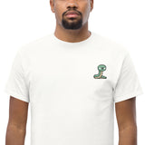 Unisex Embroidered T-Shirt 100% Cotton – Comfortable – Serpentine Design
