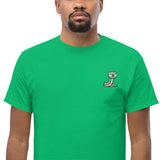 Unisex Embroidered T-Shirt 100% Cotton – Comfortable – Serpentine Design