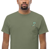 Unisex Embroidered T-Shirt 100% Cotton – Comfortable – Serpentine Design