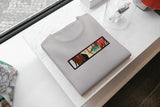 T-Shirt Unisex Ricamata 100% Cotone – Confortevole – Design Shanks eyes