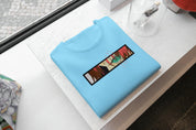 Ricamo Personalizzato - T-Shirt Unisex Ricamata 100% Cotone – Confortevole – Design Shanks eyes-Biiply