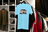 T-Shirt Unisex Ricamata 100% Cotone – Confortevole – Design Skyline