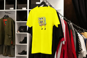 Ricamo Personalizzato - T-Shirt Unisex Ricamata 100% Cotone – Confortevole – Design Spongebob-Biiply