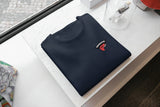 T-Shirt Unisex Ricamata 100% Cotone – Confortevole – Design Sukuna Bocca con Lingua