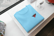 Ricamo Personalizzato - T-Shirt Unisex Ricamata 100% Cotone – Confortevole – Design Sukuna Bocca con Lingua-Biiply