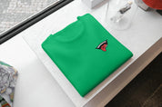 Ricamo Personalizzato - T-Shirt Unisex Ricamata 100% Cotone – Confortevole – Design Sukuna Bocca con Lingua-Biiply