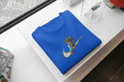Ricamo Personalizzato - T-Shirt Unisex Ricamata 100% Cotone – Confortevole – Design Swoosh Dr.stone-Biiply