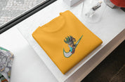 Ricamo Personalizzato - T-Shirt Unisex Ricamata 100% Cotone – Confortevole – Design Swoosh Dr.stone-Biiply