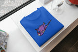 T-Shirt Unisex Ricamata 100% Cotone – Confortevole – Design Swoosh Gengar