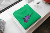 T-Shirt Unisex Ricamata 100% Cotone – Confortevole – Design Swoosh Gengar