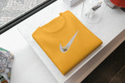 Ricamo Personalizzato - T-Shirt Unisex Ricamata 100% Cotone – Confortevole – Design Swoosh Gerry-Biiply