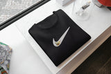 Unisex Embroidered 100% Cotton T-Shirt – Comfortable – Gerry Swoosh Design