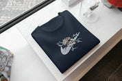 Ricamo Personalizzato - T-Shirt Unisex Ricamata 100% Cotone – Confortevole – Design Swoosh Killua-Biiply