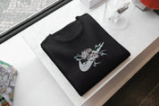Ricamo Personalizzato - T-Shirt Unisex Ricamata 100% Cotone – Confortevole – Design Swoosh Killua-Biiply