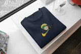 T-Shirt Unisex Ricamata 100% Cotone – Confortevole – Design Swoosh Naruto