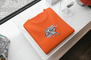 Ricamo Personalizzato - T-Shirt Unisex Ricamata 100% Cotone – Confortevole – Design Swoosh Nike Mew-Biiply