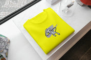 Ricamo Personalizzato - T-Shirt Unisex Ricamata 100% Cotone – Confortevole – Design Swoosh Nike Mew-Biiply