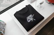 Ricamo Personalizzato - T-Shirt Unisex Ricamata 100% Cotone – Confortevole – Design Swoosh Nike Mew-Biiply