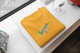 T-Shirt Unisex Ricamata 100% Cotone – Confortevole – Design Swoosh Rik