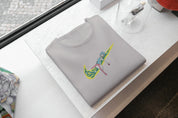 Ricamo Personalizzato - T-Shirt Unisex Ricamata 100% Cotone – Confortevole – Design Swoosh Rik-Biiply