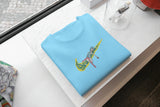 T-Shirt Unisex Ricamata 100% Cotone – Confortevole – Design Swoosh Rik