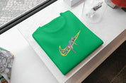 Ricamo Personalizzato - T-Shirt Unisex Ricamata 100% Cotone – Confortevole – Design Swoosh Rik-Biiply